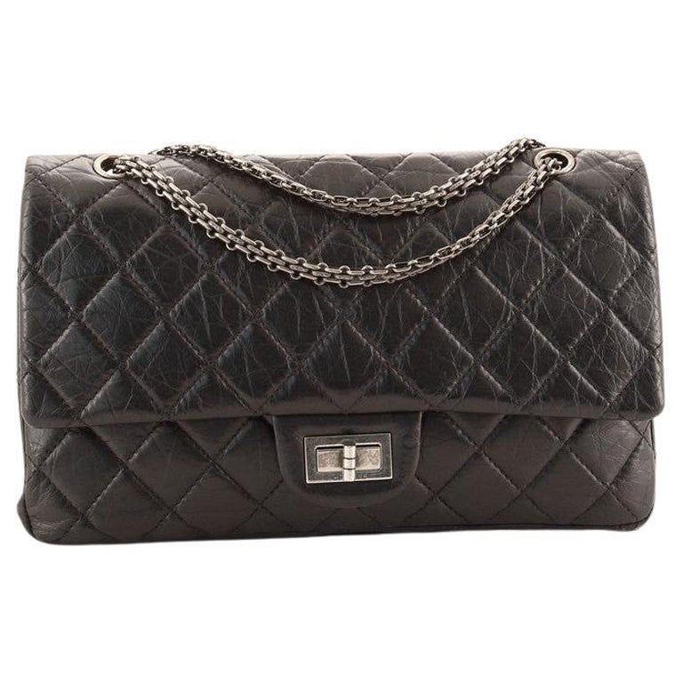 Chanel Reissue 2.55 Flap Bag Quilted Aged Calfskin 227 at 1stDibs