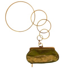 Fendi Tasche aus goldenem Leder in limitierter Auflage