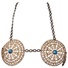 Edwardian Era Theatrical Chain Bra