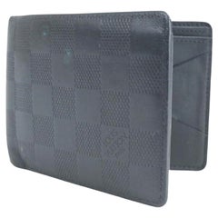 Louis Vuitton Black Multiple Men's Bifold Damier Infini Leather 33lk0116 Wallet