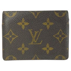 Louis Vuitton Monogram Card Holder Porte Cartes Wallet 13l520 at 1stDibs