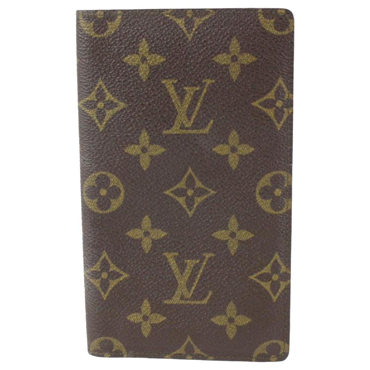 Louis Vuitton Monogram Long Bifold Card Holder Wallet 93lv11