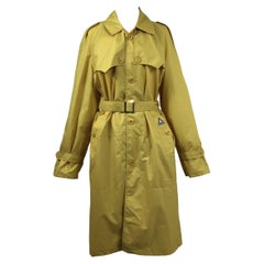 Fiorucci vintage yellow raincoat