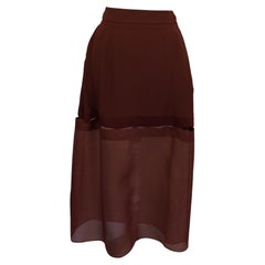 Stella McCartney Spring 2014 rayon skirt