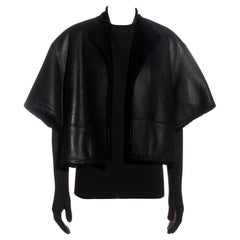 Hermes by Martin Margiela, Set aus Jacke aus Shearling und Pullover aus Kaschmir, Herbst/Winter 2002