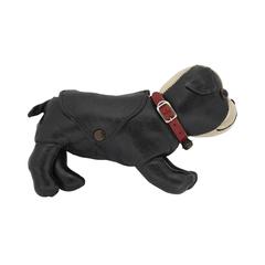 1930s Figural Leather Puppy Clutch Purse