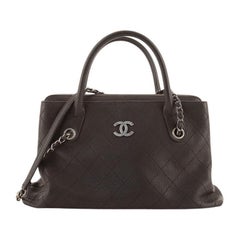 Chanel Urban Shopping Tote Quilted Caviar Small