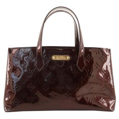 Louis Vuitton - Wilshire PM Monogram Vernis Leather Rose Pop