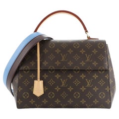 Louis Vuitton Cluny Top Handle Bag Monogramm Segeltuch MM