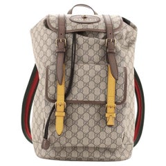 Gucci Courrier Soft Backpack GG beschichtetem Canvas groß