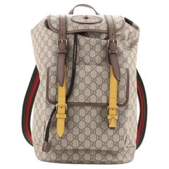 Gucci Courrier Soft Backpack GG Coated Canvas Large