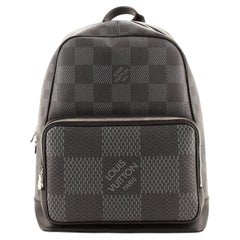 Louis Vuitton Campus Backpack Limited Edition Damier Graphite 3D