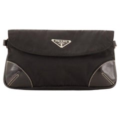 Prada Belt Flap Bag Tessuto with Leather