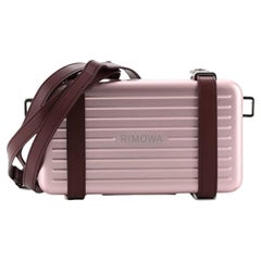 Dior × RIMOWA Collaboration Limited Personalized Clutch Bag Pink  13×20×6.5cm NEW