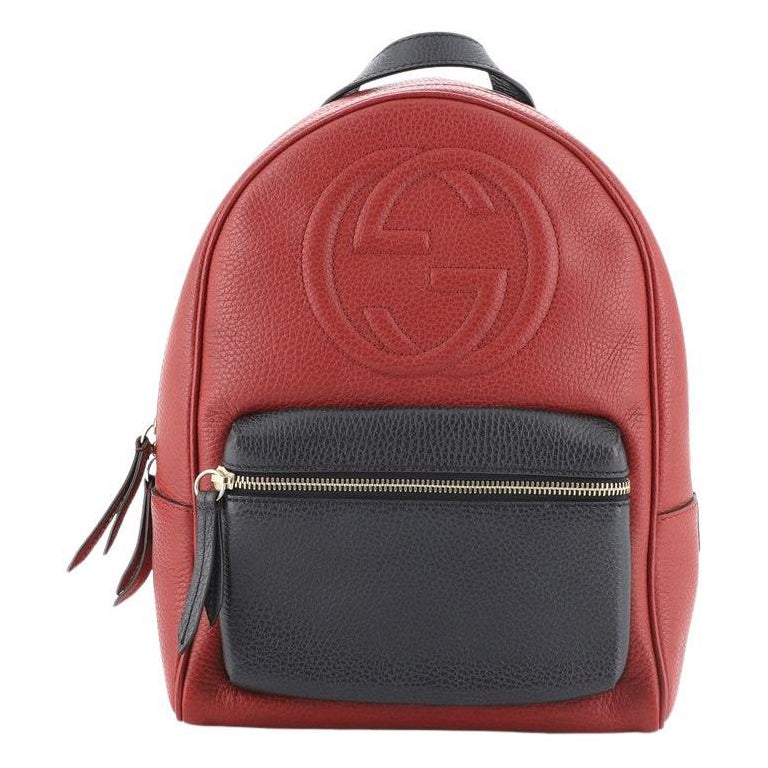 gucci soho backpack red
