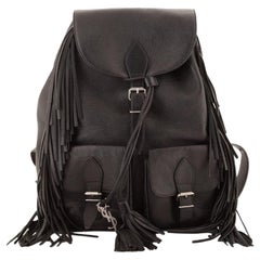 Saint Laurent Festival Backpack Fringe Leather Medium