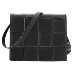 Bottega Veneta Kassette Crossbody Tasche Maxi Intrecciato Leder Mini