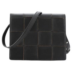 Bottega Veneta Cassette Crossbody Bag Maxi Intrecciato Leather Mini