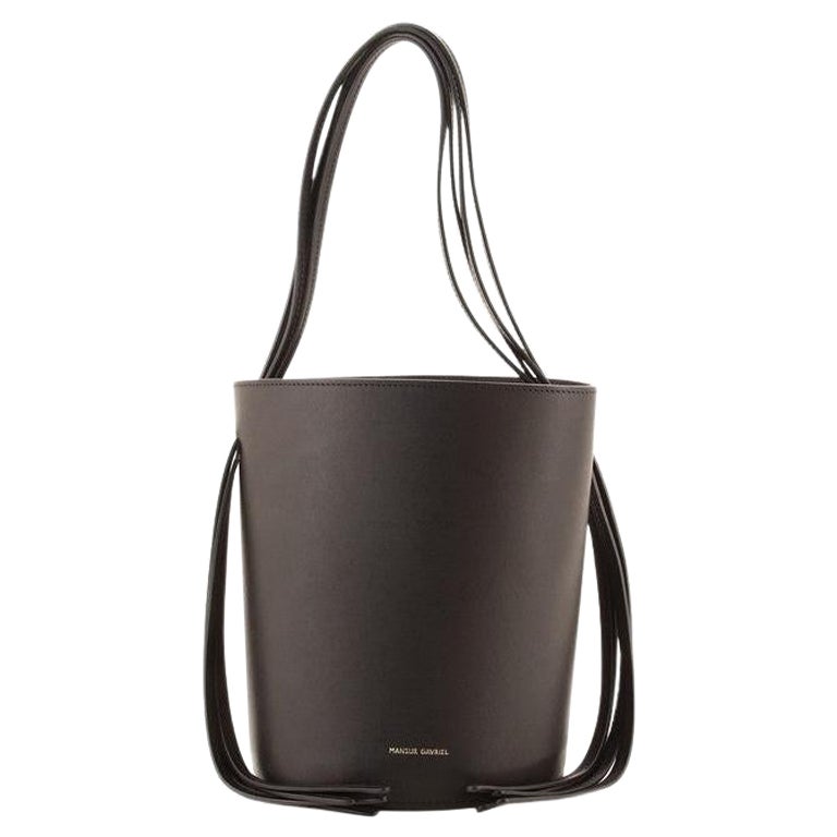 Mansur Gavriel Brandy Leather Bucket Bag at 1stDibs | mansur gavriel ...