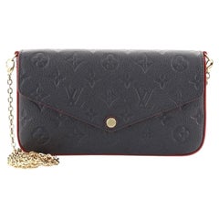 Louis Vuitton Felicie Pochette Monogram Empreinte Leather