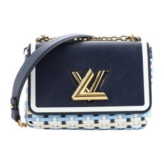 Louis Vuitton Twist Guinguette Handbag Epi and Braided Leather MM