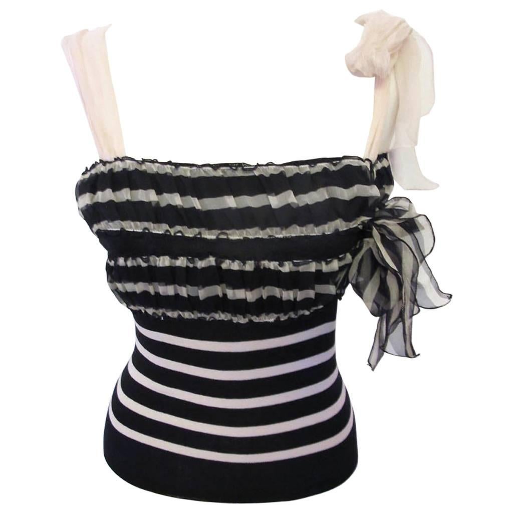 Jean Paul Gaultier Maille Femme Sleeveless Tank Top For Sale