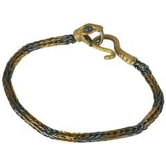 Vintage Amazing 19th Century Snake Bracelet