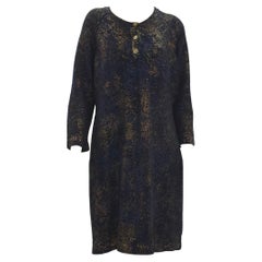 Abito Chanel multicolore in maglia di misto cachemire metallizzato