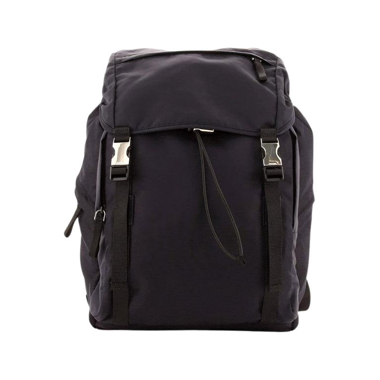 Prada Double Buckle Backpack Tessuto at 1stDibs | prada 2vz062