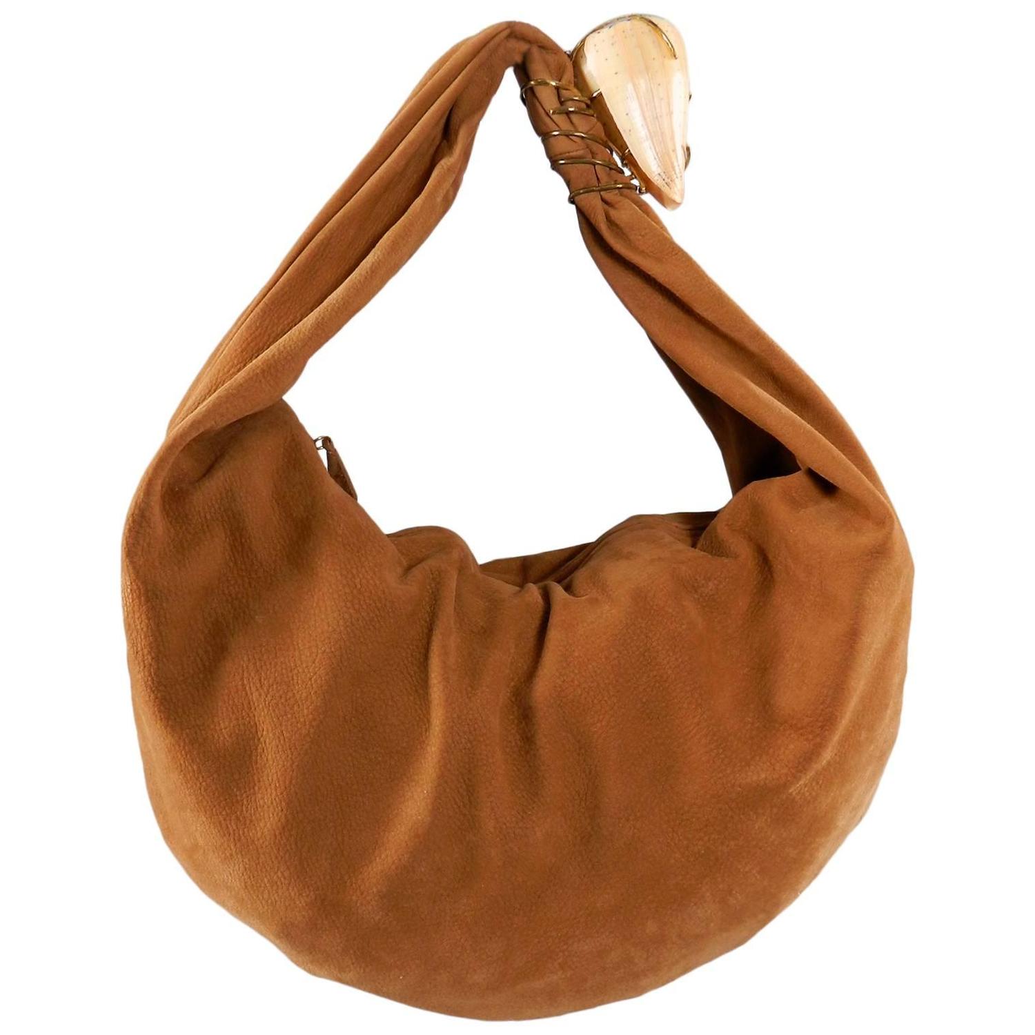 yves saint laurent chyc shoulder bag - YSL Yves Saint Laurent Haute Couture Tan Matte Leather Hobo Bag ...