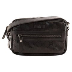 Gucci Zip Crossbody Bag GG Imprime Mini
