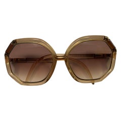 1970's Ted Lapidus Oversized Sunglasses