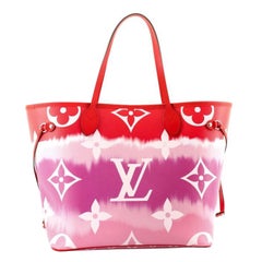  Louis Vuitton Neverfull NM Tote Limited Edition Escale Monogram Giant MM