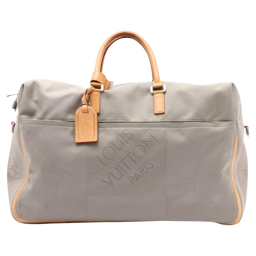 Louis Vuitton Ultra Rare Bandoulière à sangle en damier géant gris clair Albatros en vente