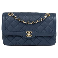 CHANEL, Classique in blue leather 