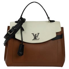 LOUIS VUITTON, Lock Me Ever in brown leather 