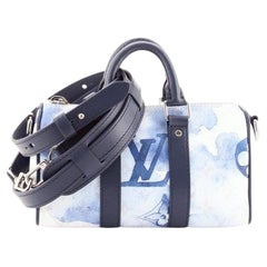 Louis Vuitton Keepall Bandouliere Bag Limited Edition Monogram Watercolor