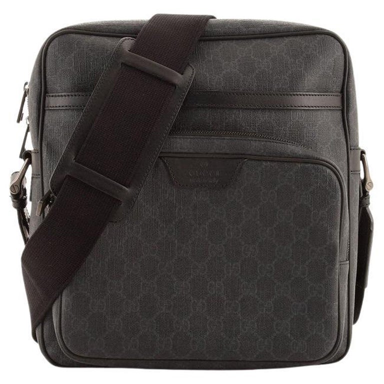 Gucci Front Pocket Messenger Bag GG Coated Canvas Large at 1stDibs