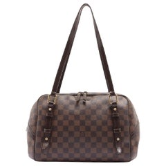 Vintage Louis Vuitton Damier Ebene Rivington GM Bowler 218lv89