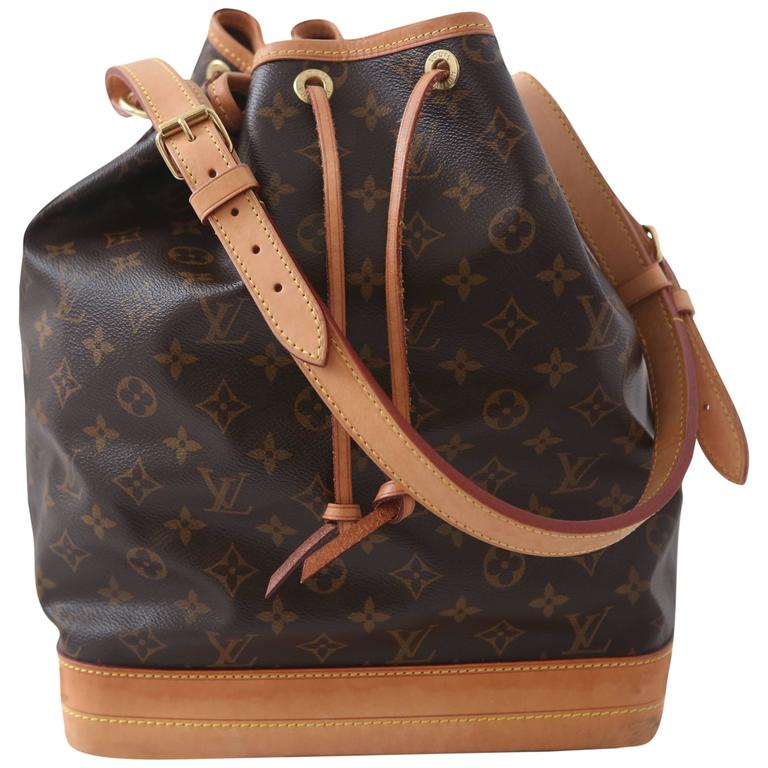 Louis Vuitton Large &quot;Noe&quot; Bucket Bag at 1stdibs
