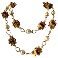 Sautoir vintage en diamants Chanel par Robert Goossens
