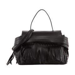 Tod's Wave Bag Fringe Leather Small