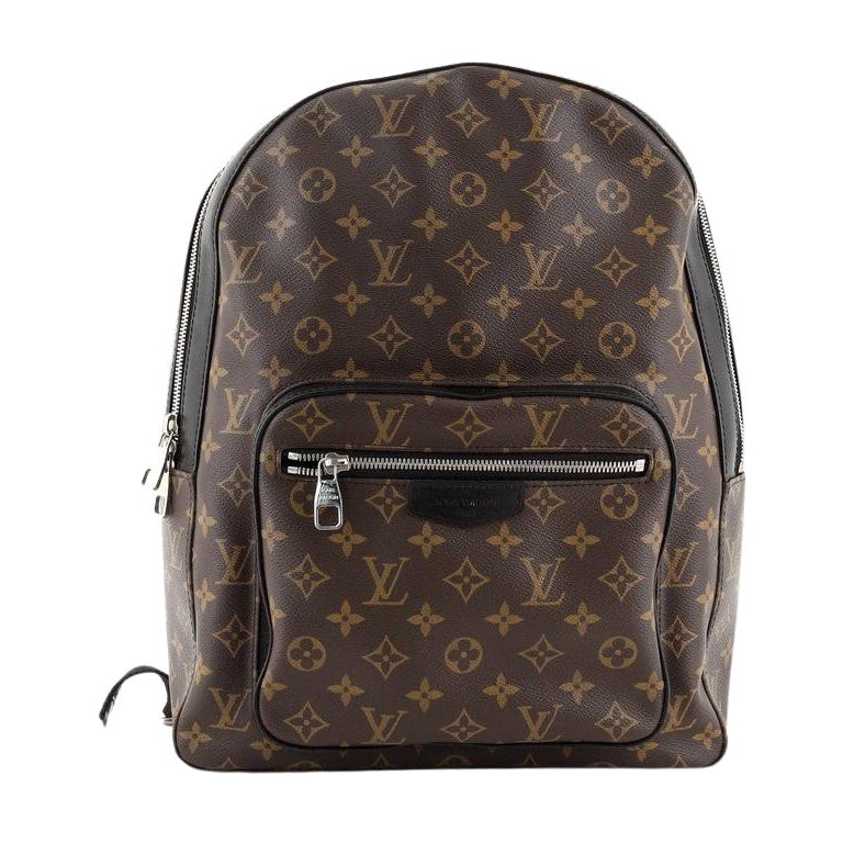 Louis Vuitton Josh Backpack Macassar Monogram Canvas