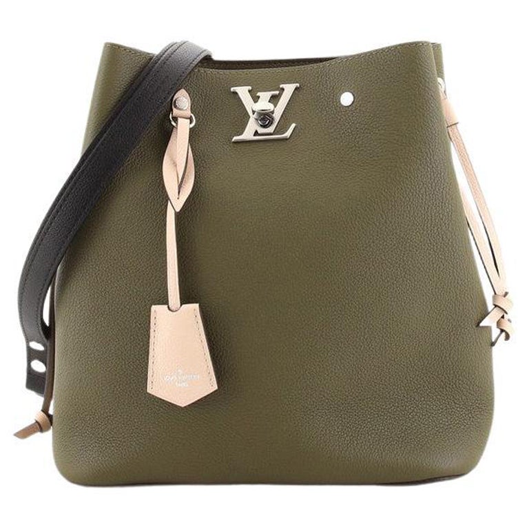 Louis Vuitton Lockme Bucket Bag Leather