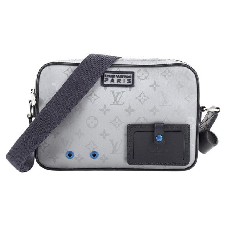 Louis Vuitton Alpha Messenger Bag Limited Edition Monogram Satellite Canv