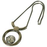 Collar Reloj Suizo Colgante Cromo Mod