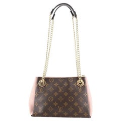 Louis Vuitton Surene Handbag Monogram Canvas with Leather BB