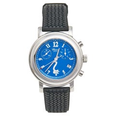 Chopard Stainless Steel Rubber Godolphin Edition 8900 Women's Wristwatch 34 mm