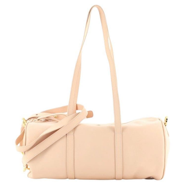 Mansur Gavriel Red Leather Bucket Bag at 1stDibs