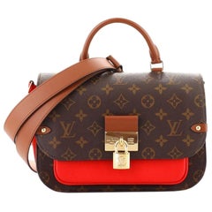 Louis Vuitton Vaugirard Handbag Monogram Canvas with Leather